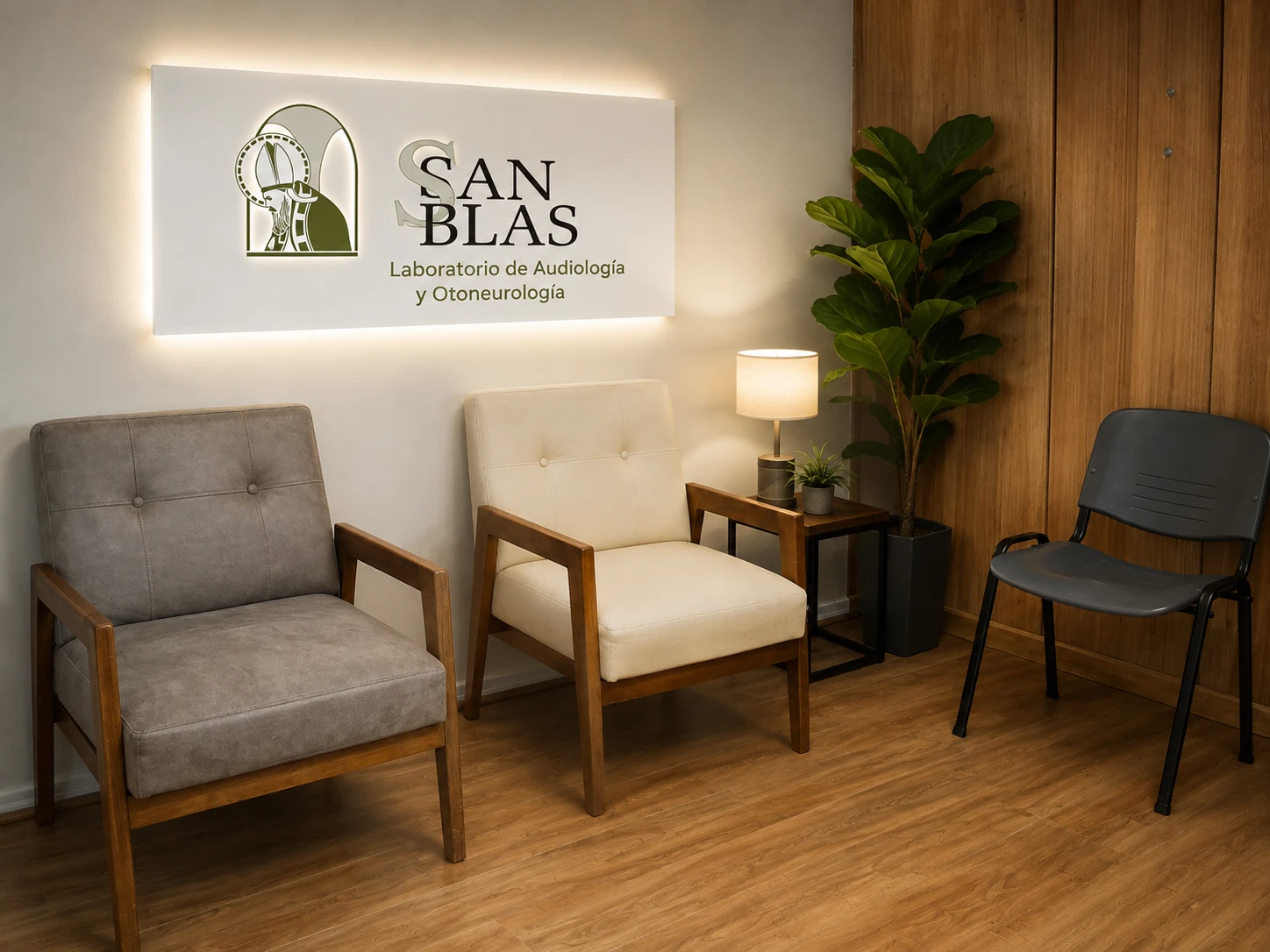 Espacio de espera de ORL San Blas