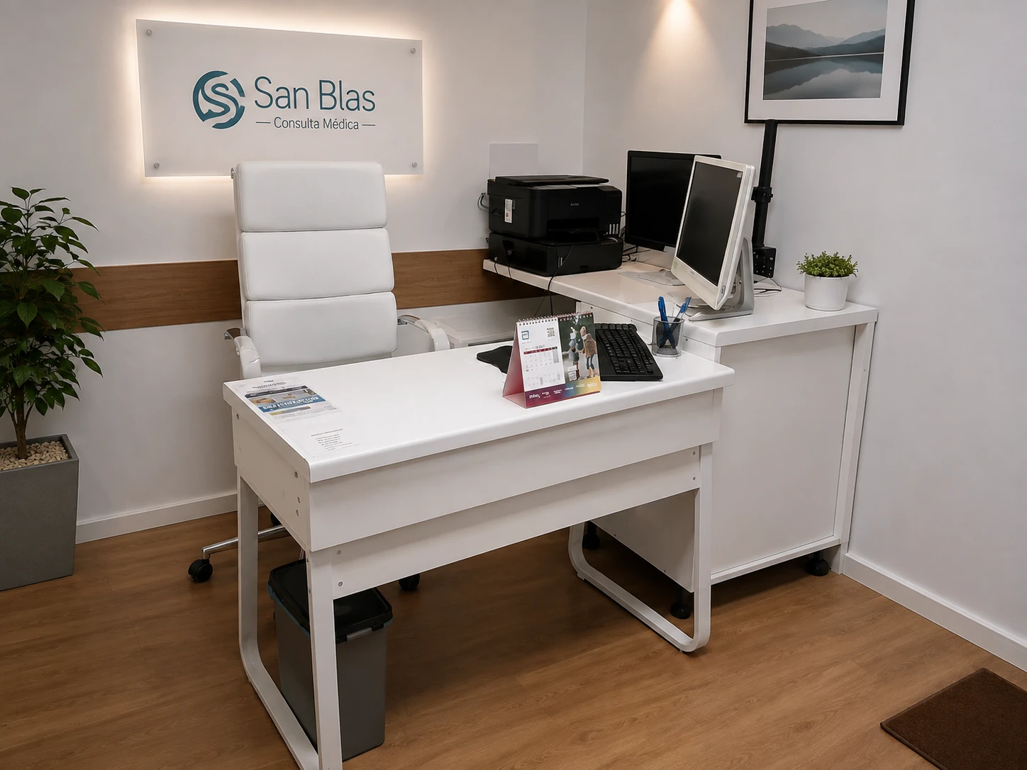 Recepción de ORL San Blas