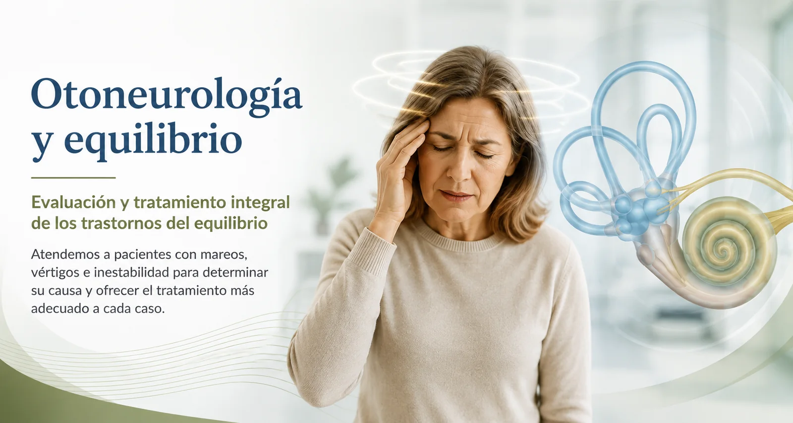 Otoneurología y equilibrio - ORL San Blas