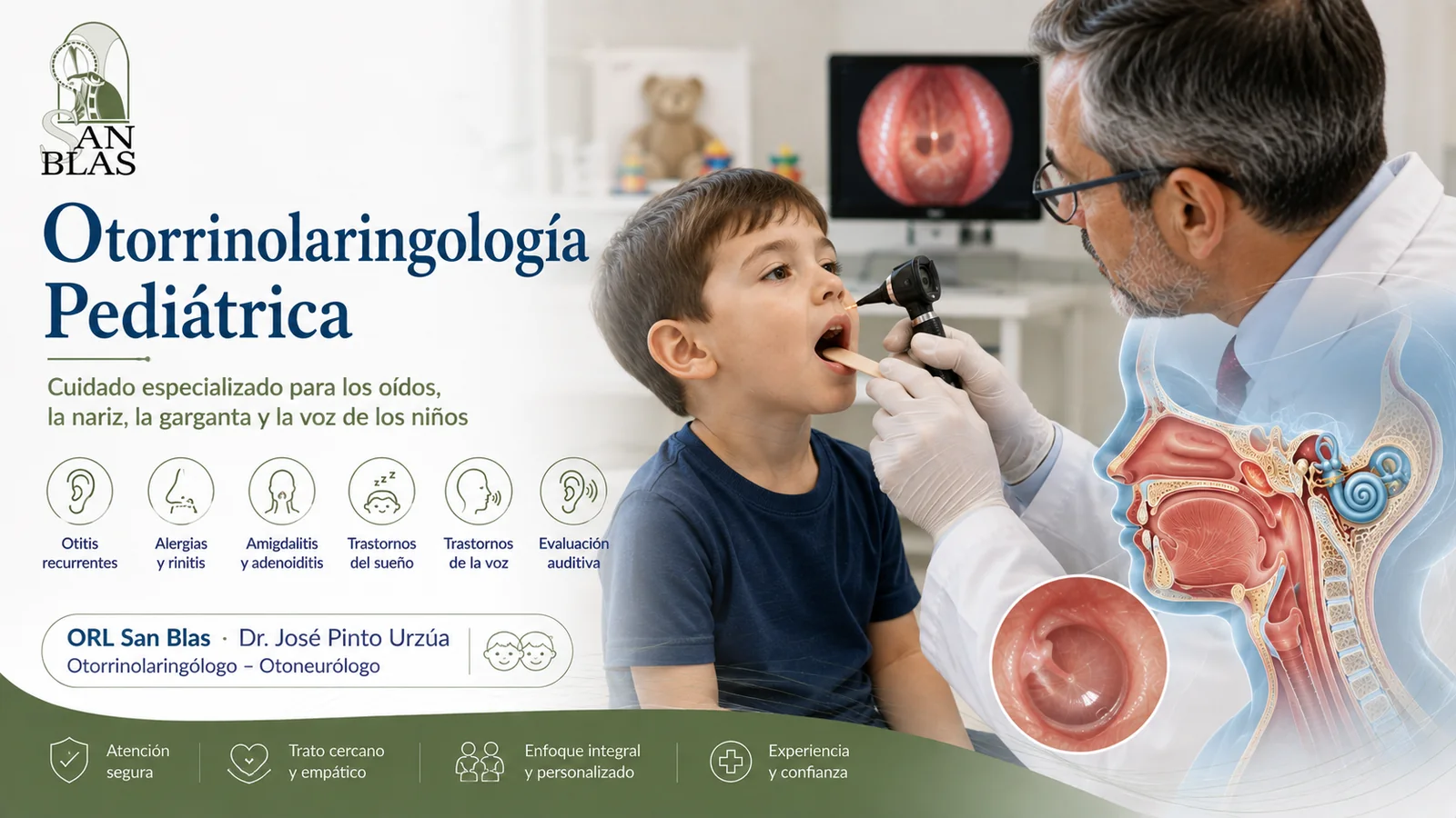 Otorrinolaringología pediátrica - ORL San Blas