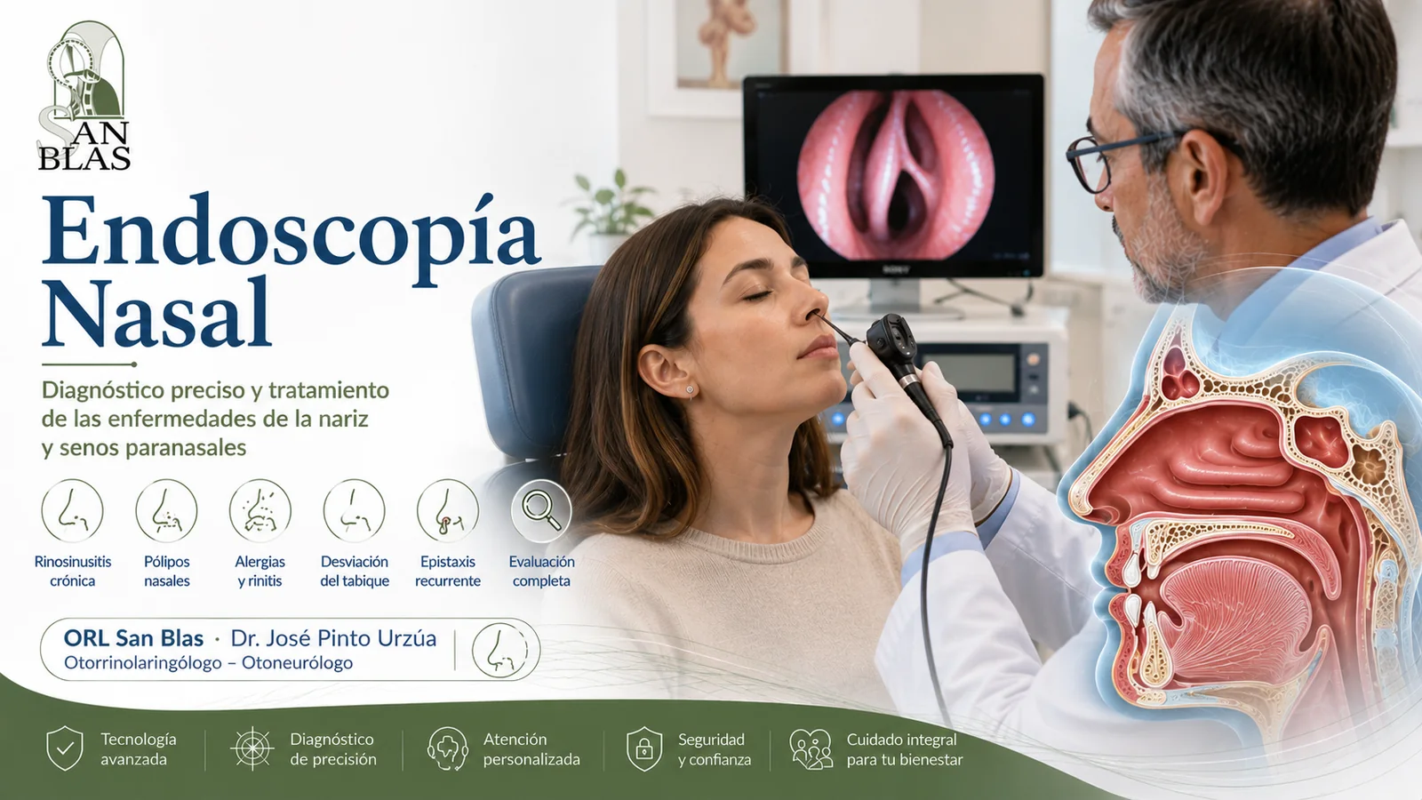Endoscopia nasal - ORL San Blas
