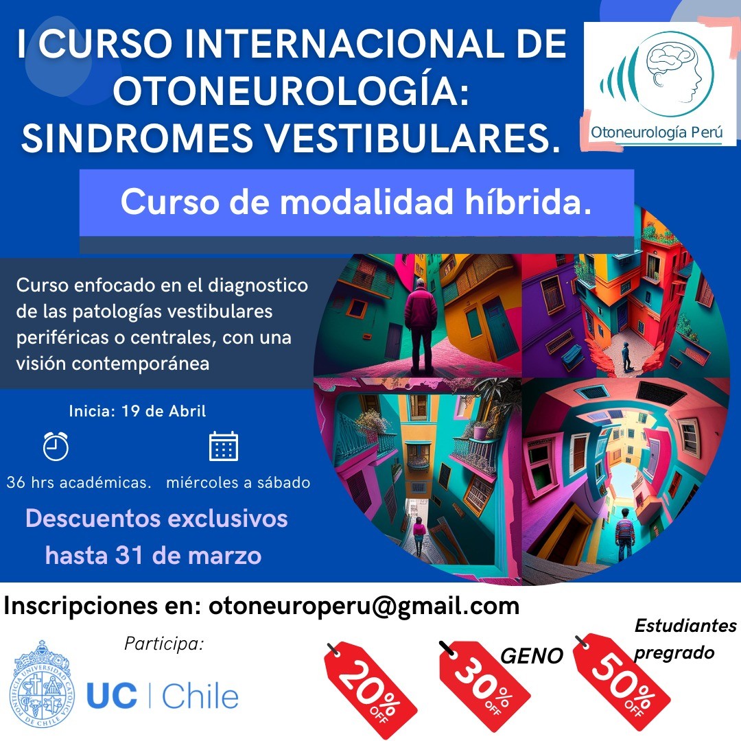 I Curso Internacional de Otoneurología: Síndromes Vestibulares
